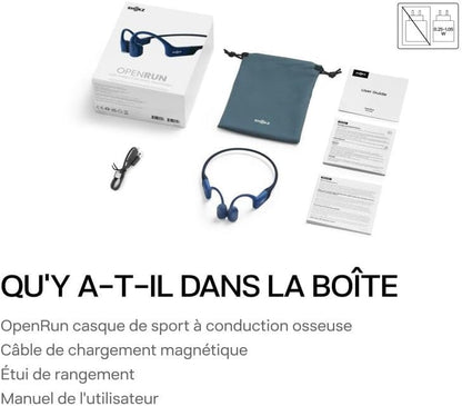 SHOKZ OpenRun Blue USB-C (SZ-HEA-0131