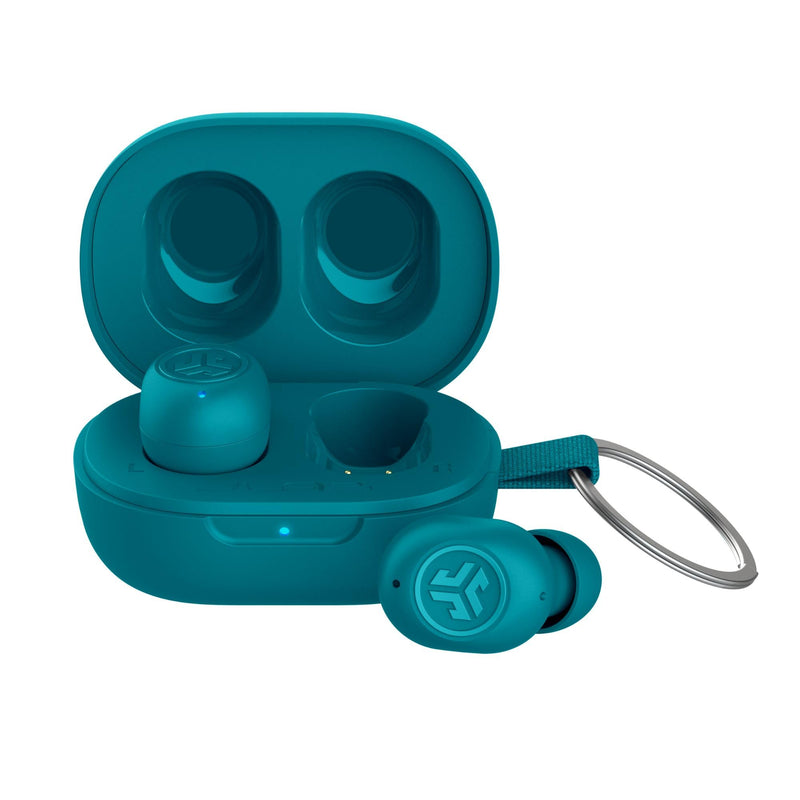 JLab JBuds Mini True Wireless Earbuds, In Ear Headphones, Bluetooth Earphones, Ear Buds with 20H Playtime, Bluetooth Earbuds with Microphone, Charging Case, Multipoint, EQ3 Sound