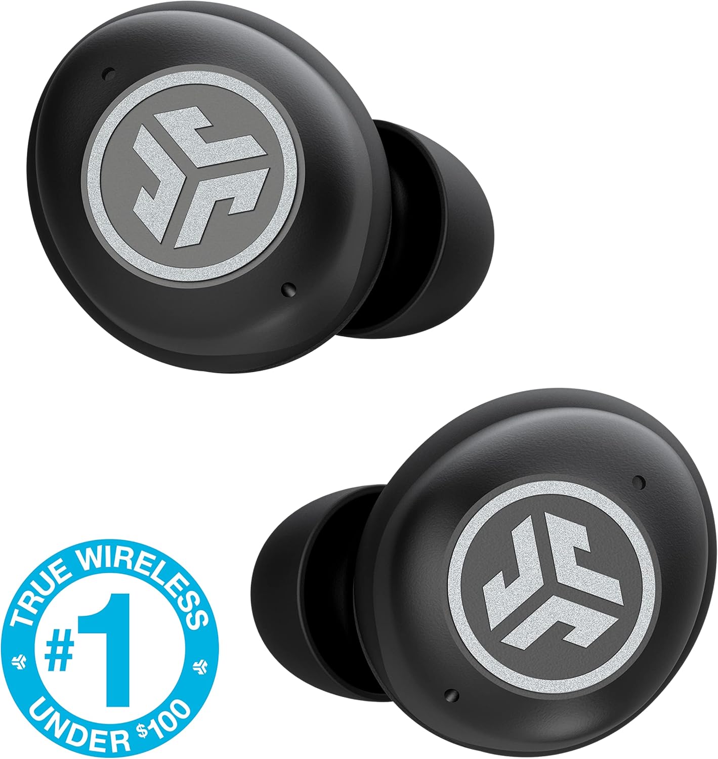 JLab JBuds Air Pro True Wireless Earbuds, In Ear Headphones with Tile Tracker Built-in, Ear Buds with 36H Playtime, Bluetooth Earbuds with Microphone, USB Charging Case, Dual Connect, EQ3 Sound