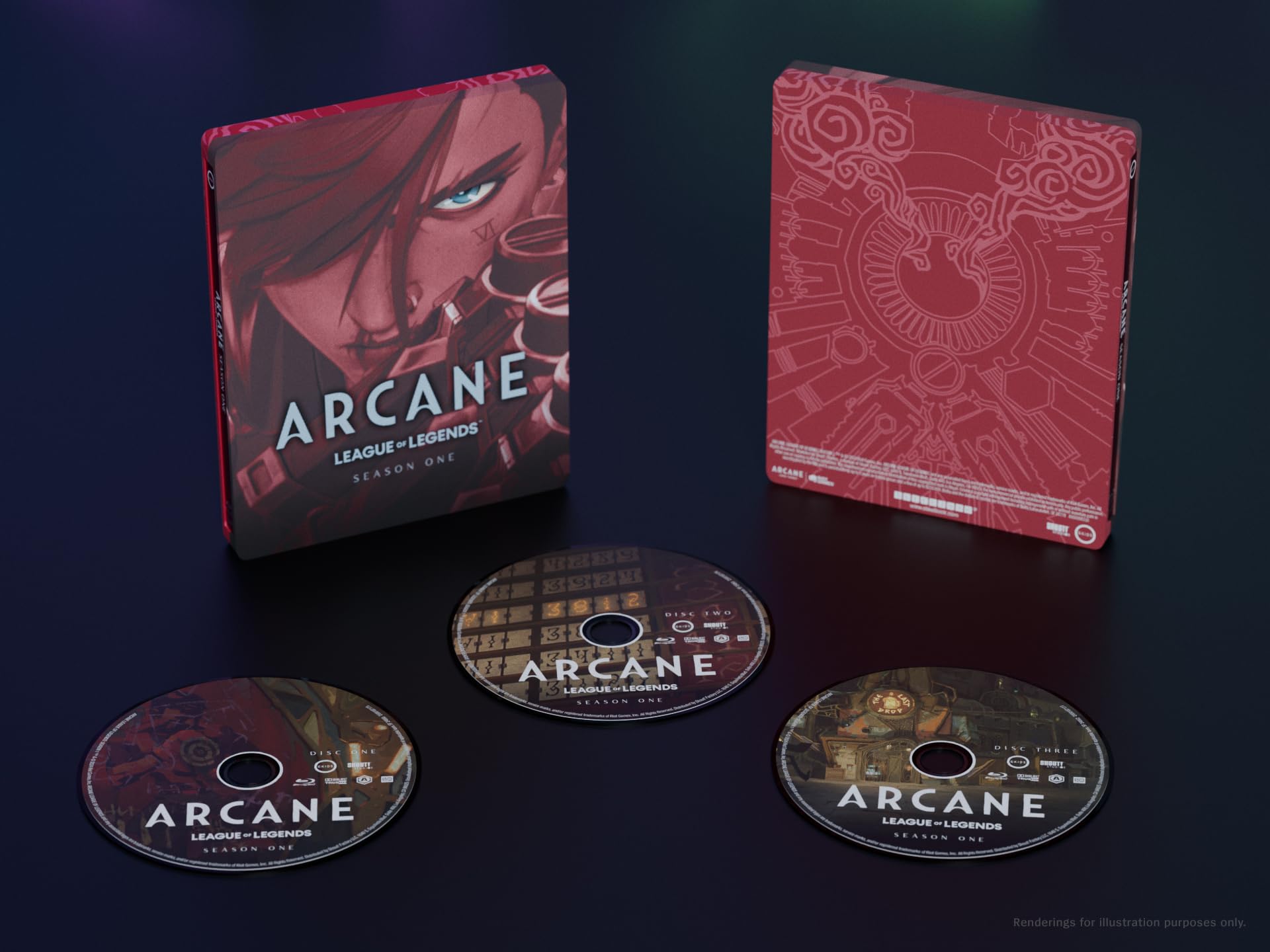 Arcane: League Of Legends - Stagione 1 (Steelbook "Vi" 3 Blu-ray)