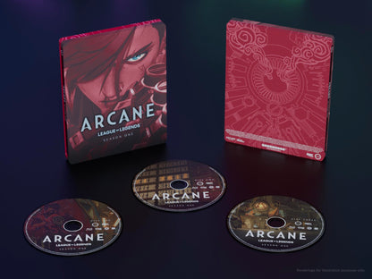 Arcane: League Of Legends - Stagione 1 (Steelbook "Vi" 3 Blu-ray)