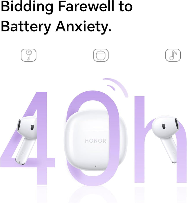 HONOR Earbuds X6 With Charge Box White