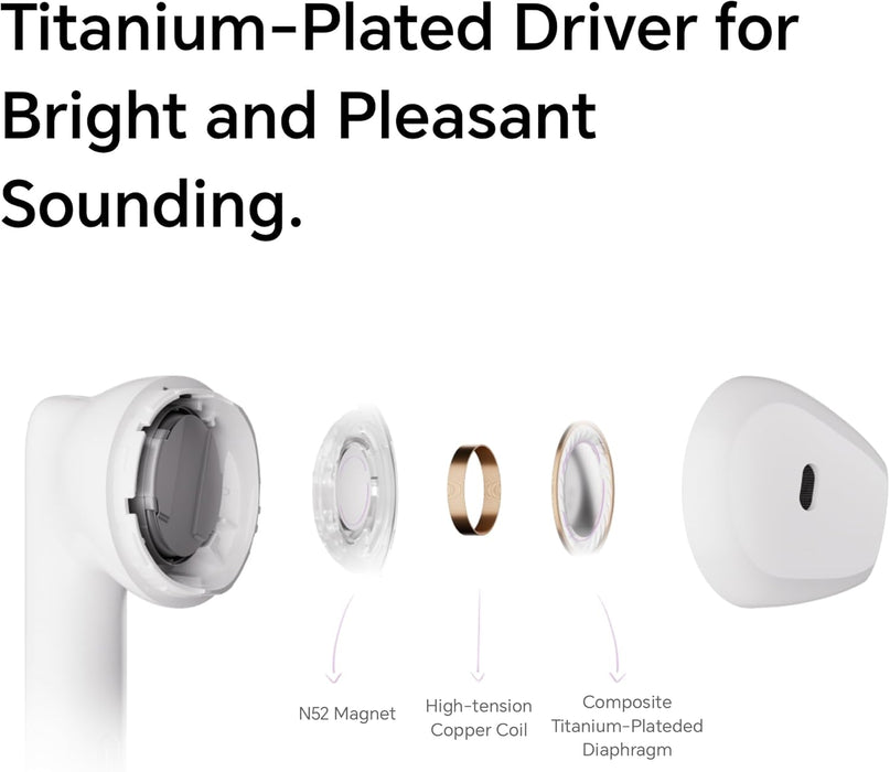 HONOR Earbuds X6 With Charge Box White