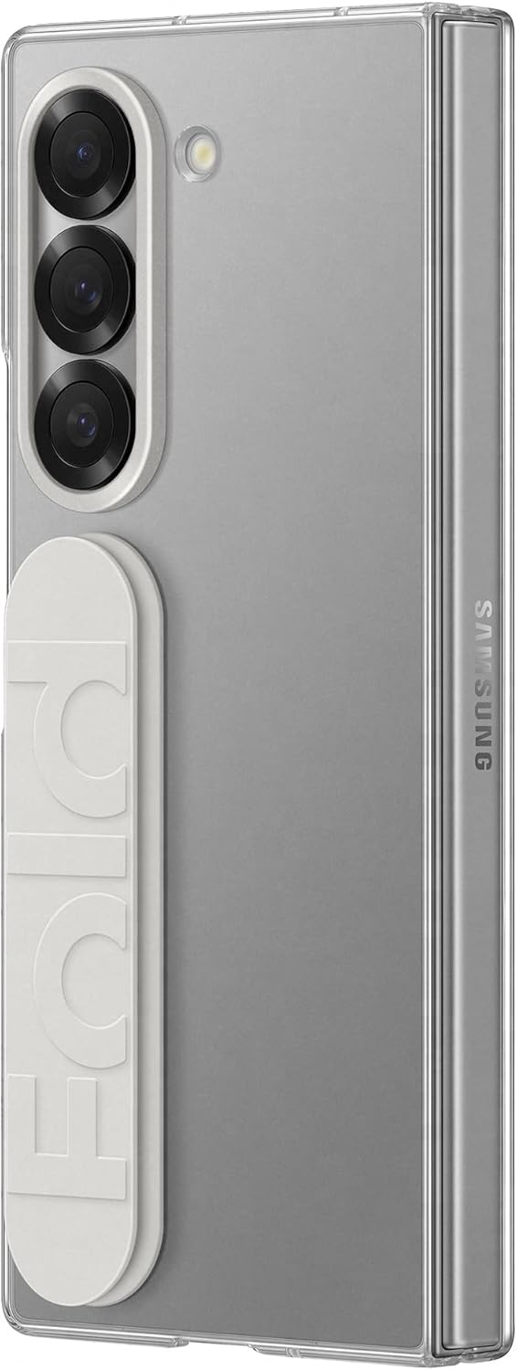 Samsung Galaxy Official Clear Grip Case for Galaxy Z Fold6, Transparent