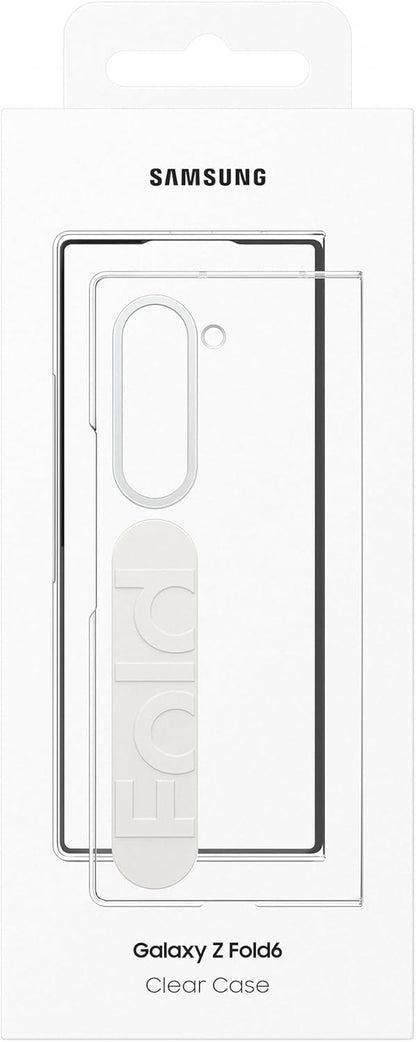 Samsung Galaxy Official Clear Grip Case for Galaxy Z Fold6, Transparent
