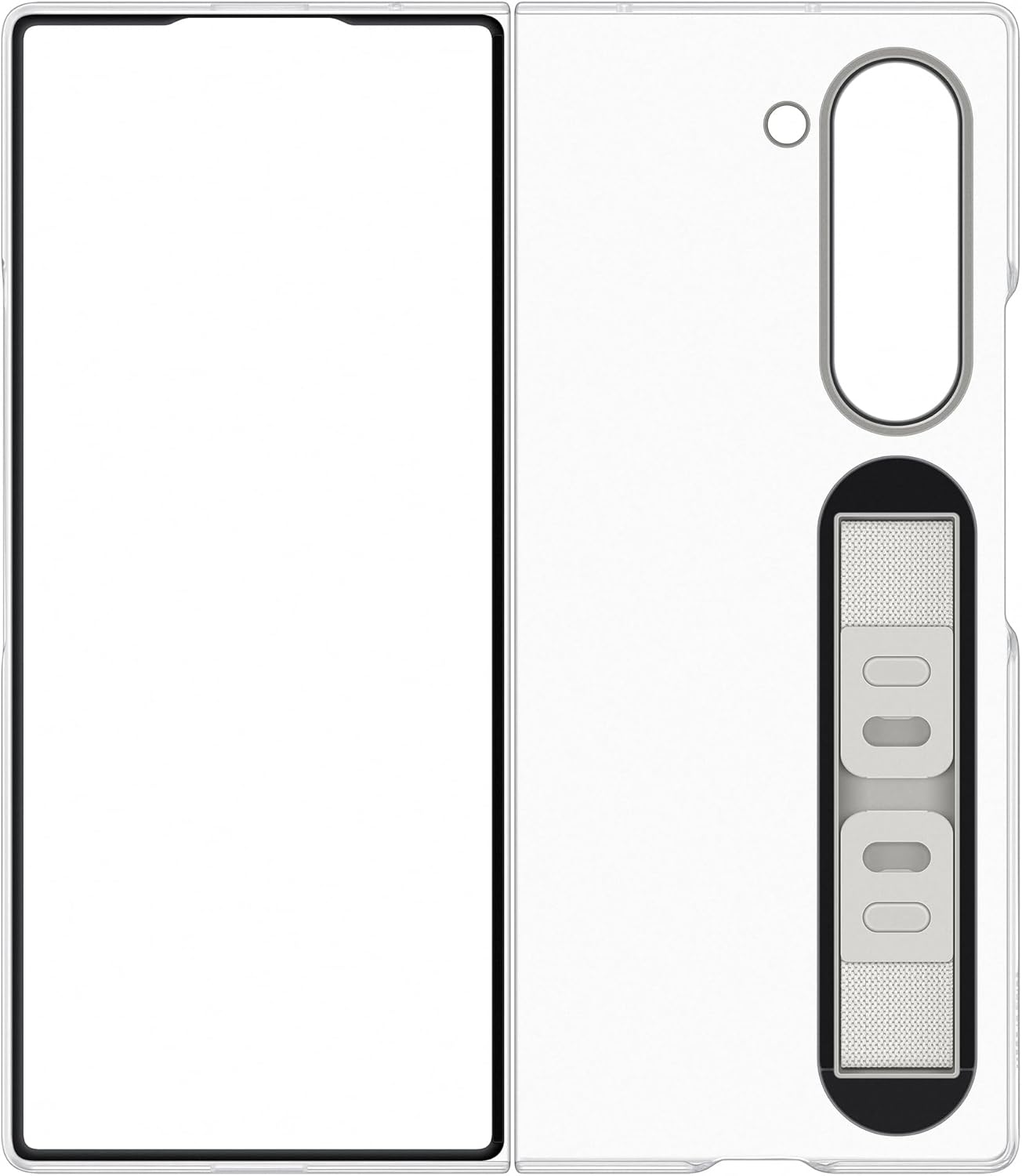 Samsung Galaxy Official Clear Grip Case for Galaxy Z Fold6, Transparent