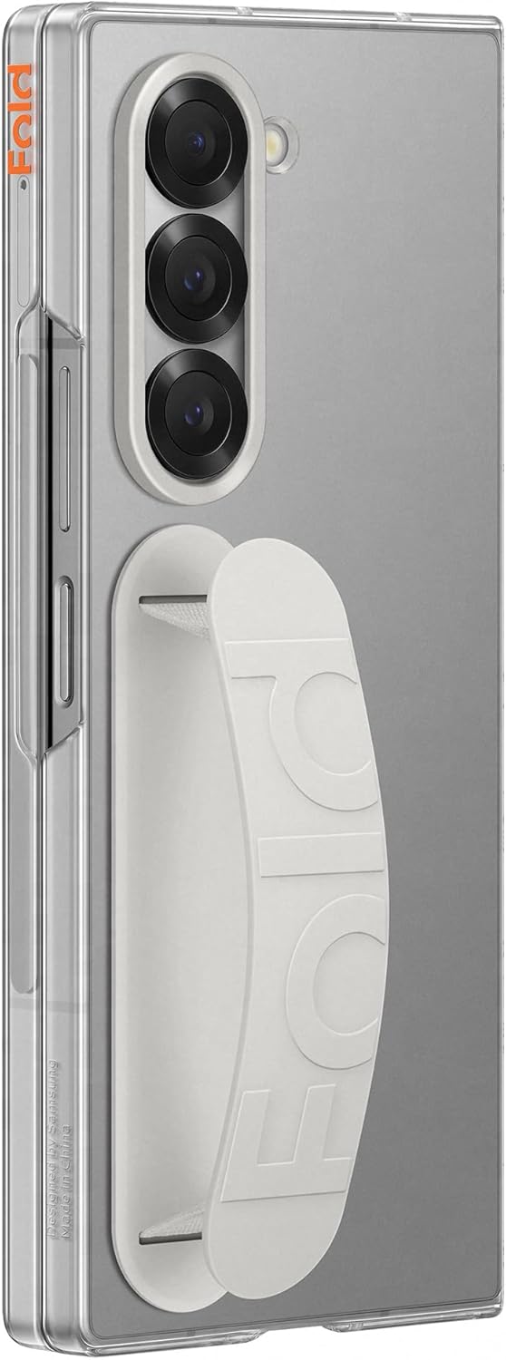 Samsung Galaxy Official Clear Grip Case for Galaxy Z Fold6, Transparent