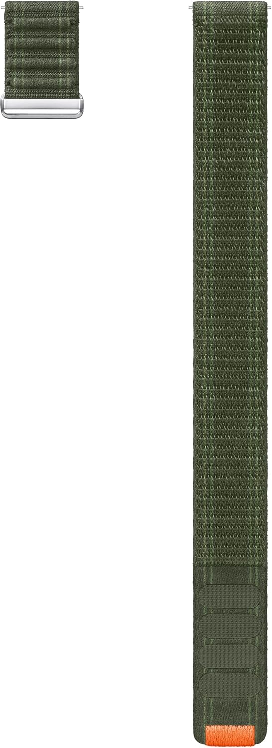 Samsung Galaxy Official Fabric Band (S/M) for Galaxy Watch7, Green Green S/M Fabric Band