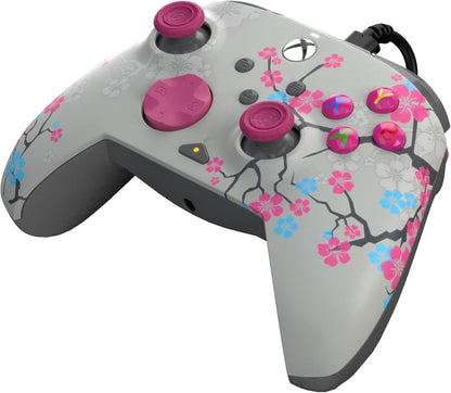 PDP Xbox REMATCH GLOW Wired controller BLOSSOM