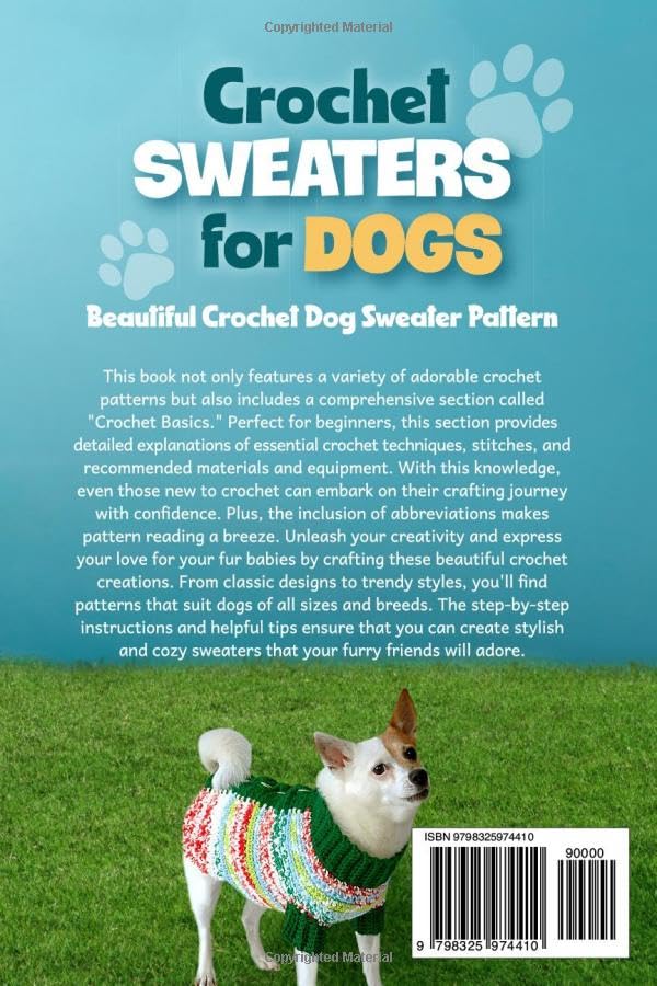 Crochet Sweaters for Dogs
