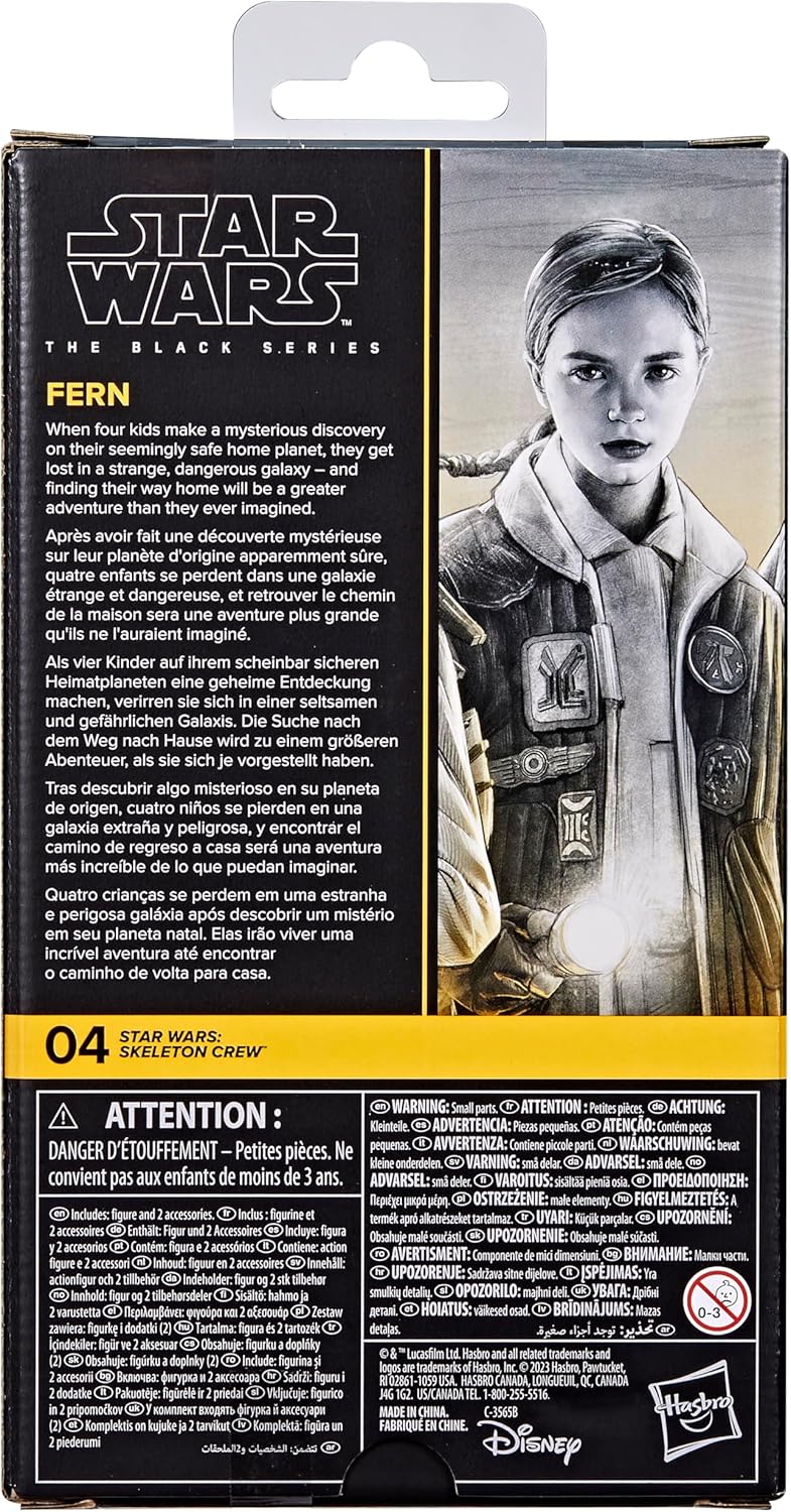Star Wars The Black Series Fern, Skeleton Crew Action-Figur (15 cm