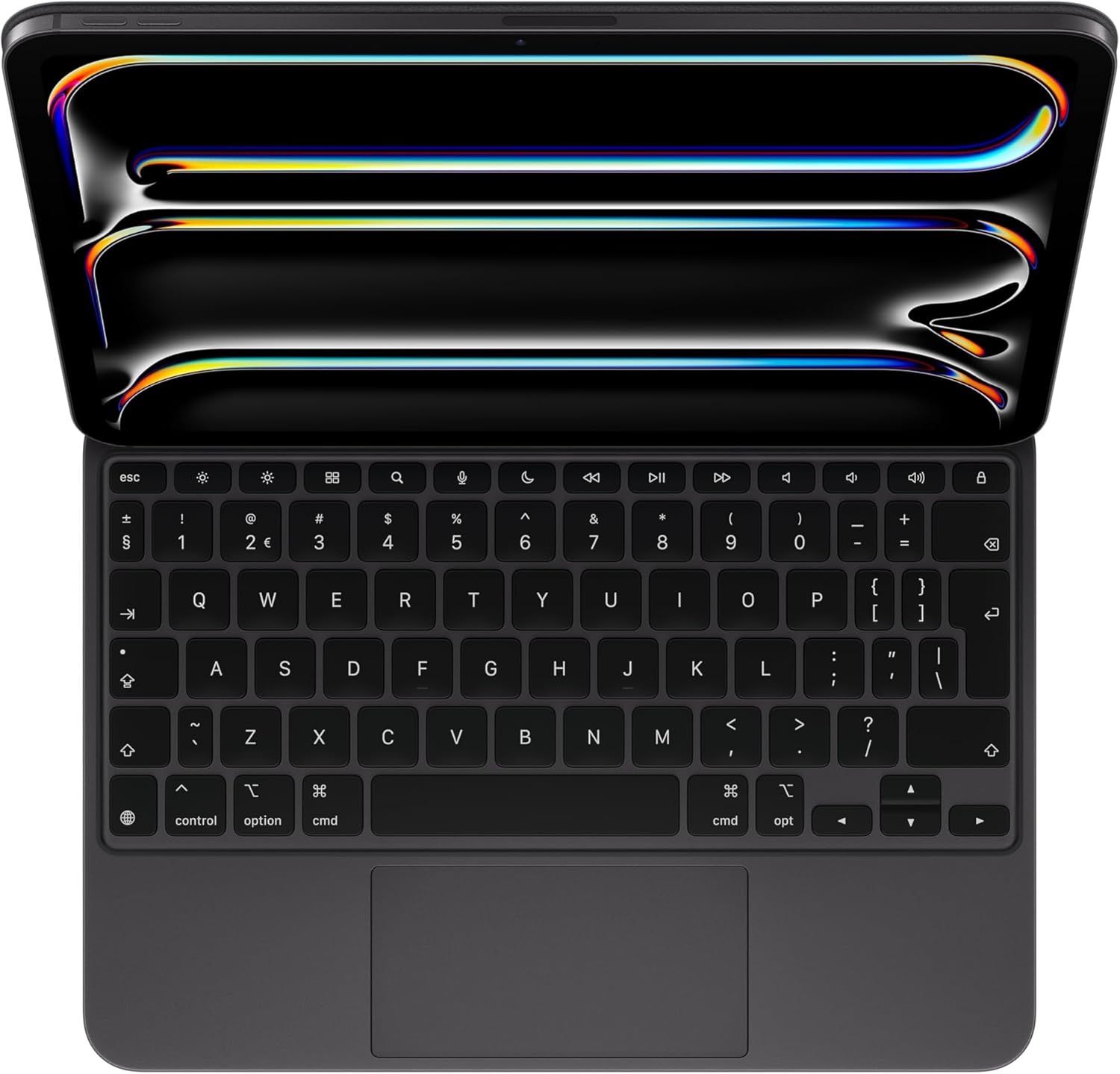 Apple Magic Keyboard - Keyboard And Folio Case - With Trackpad - Backlit - Apple Smart Connector - Qwerty - Dutch - Blac