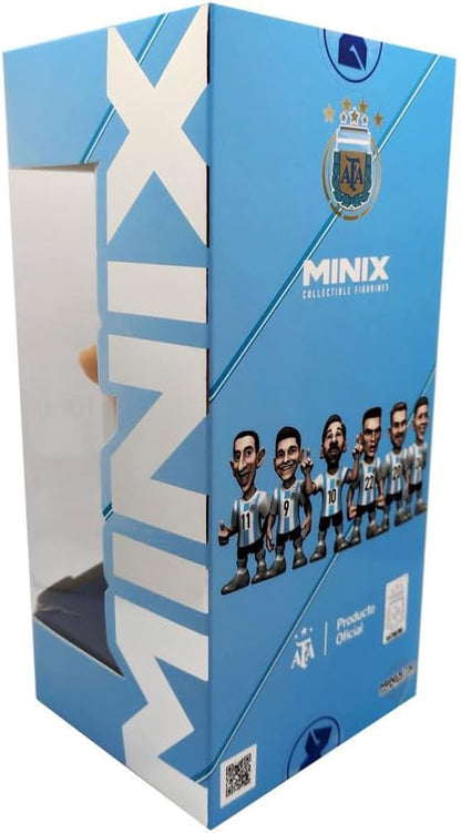 MINIX COLLECTIBLE FIGURINES - Lionel Messi, Official Argentina, Sports Collectable 12 cm Figurine, Unique Soccer Gift for All Ages, Football Stars