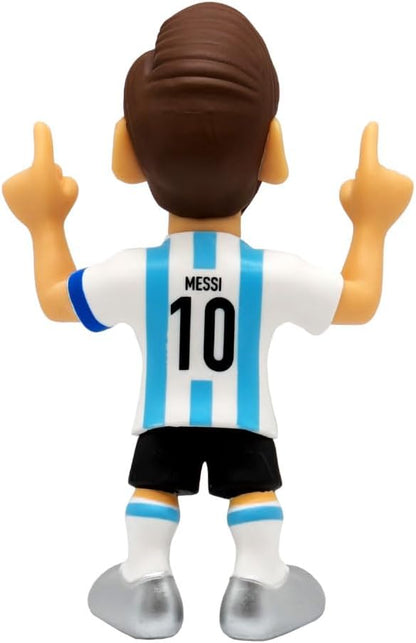 MINIX COLLECTIBLE FIGURINES - Lionel Messi, Official Argentina, Sports Collectable 12 cm Figurine, Unique Soccer Gift for All Ages, Football Stars