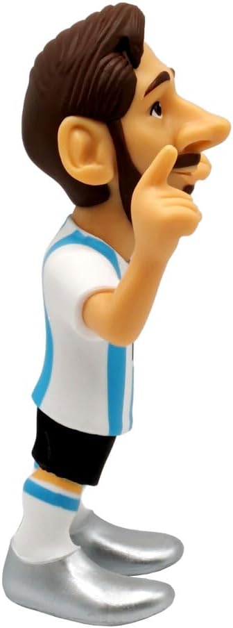 MINIX COLLECTIBLE FIGURINES - Lionel Messi, Official Argentina, Sports Collectable 12 cm Figurine, Unique Soccer Gift for All Ages, Football Stars