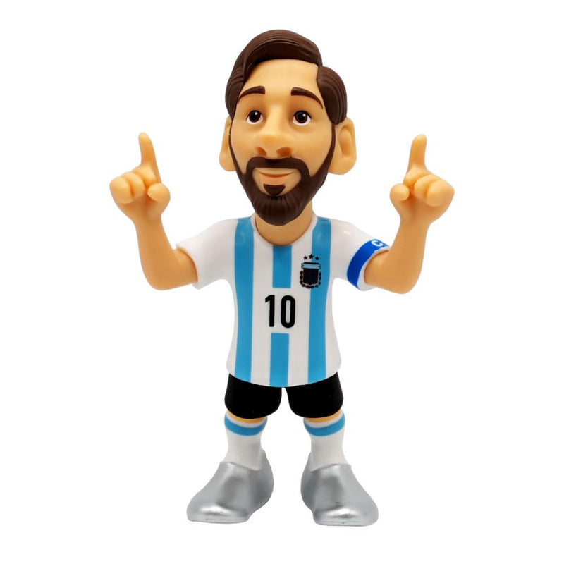 MINIX COLLECTIBLE FIGURINES - Lionel Messi, Official Argentina, Sports Collectable 12 cm Figurine, Unique Soccer Gift for All Ages, Football Stars