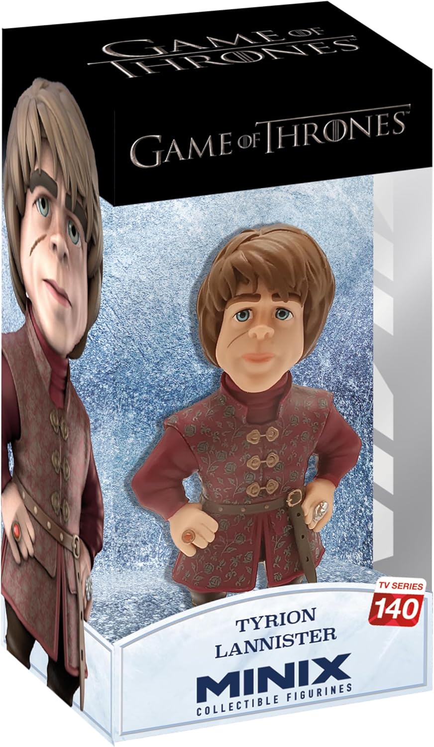 MINIX Sammelfiguren, Sammelfigur, 12 cm, Game of Thrones, Tyron Lannister, Sammlerstücke für Ausstellung, Geschenkidee, Spielzeug für Kinder und Erwachsene, TV-Fans (MN16112)