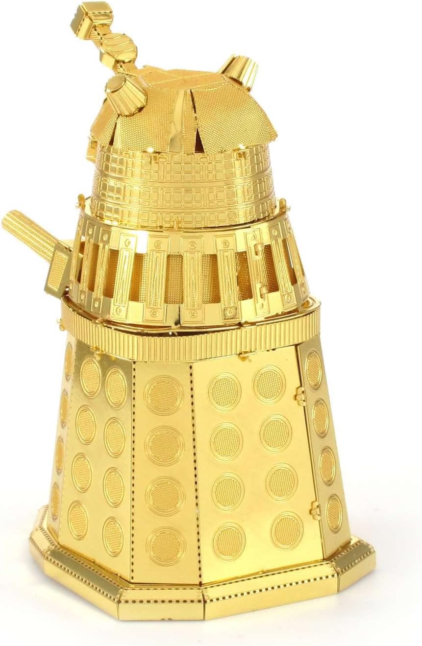 Metal Earth MMS401G Dalek Model Toy, Gold