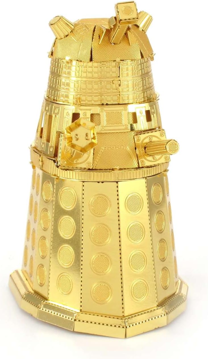 Metal Earth MMS401G Dalek Model Toy, Gold