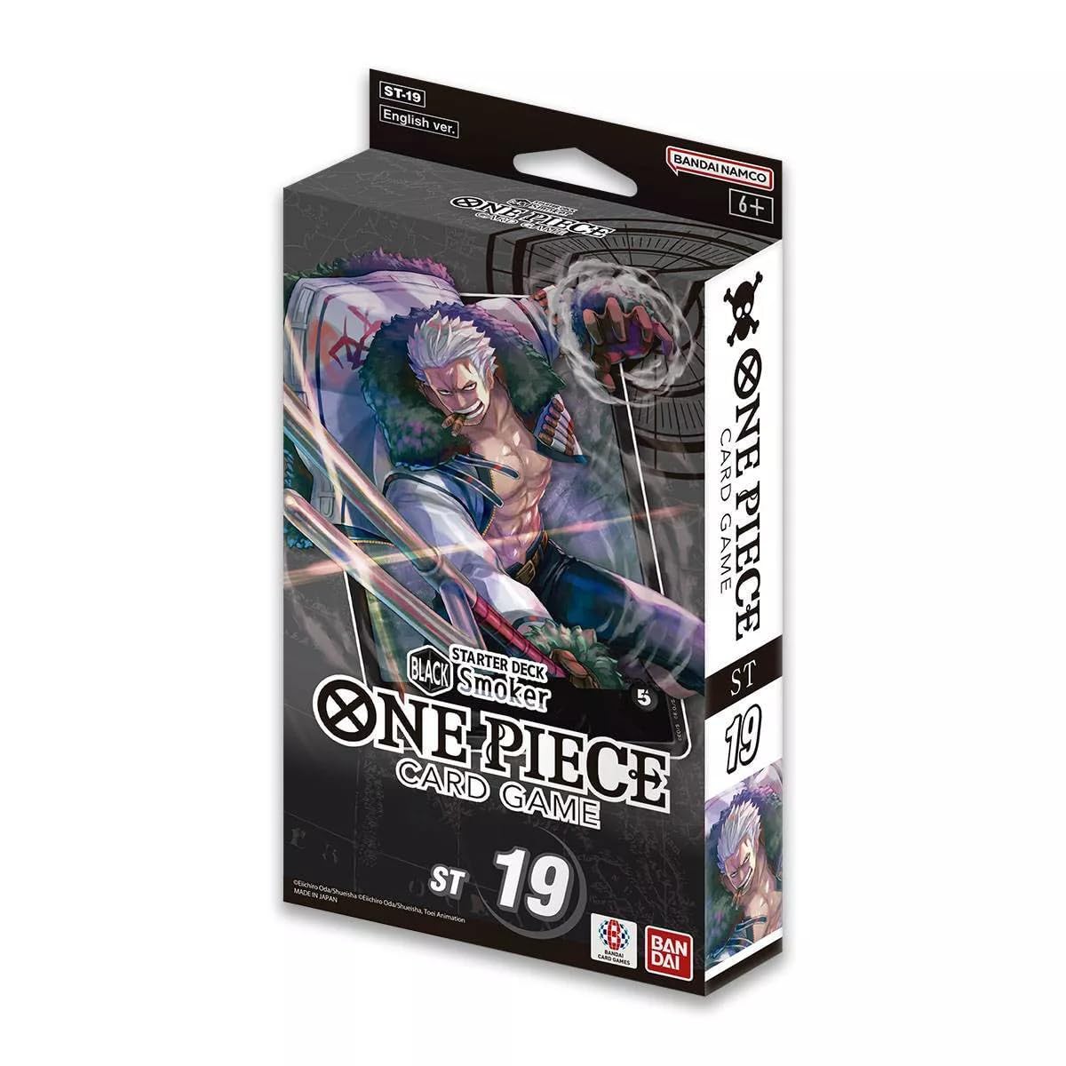 BANDAI One Piece Card Game: Black Smoker ST19 Starter Deck - EN