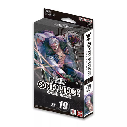 BANDAI One Piece Card Game: Black Smoker ST19 Starter Deck - EN