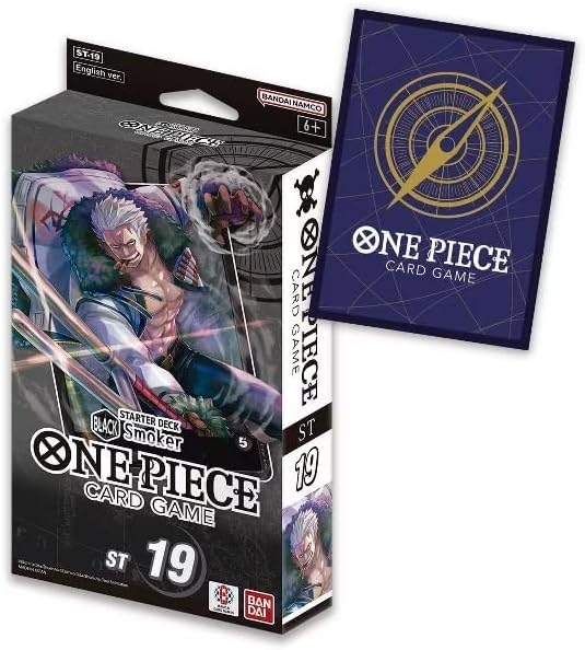 BANDAI One Piece Card Game: Black Smoker ST19 Starter Deck - EN