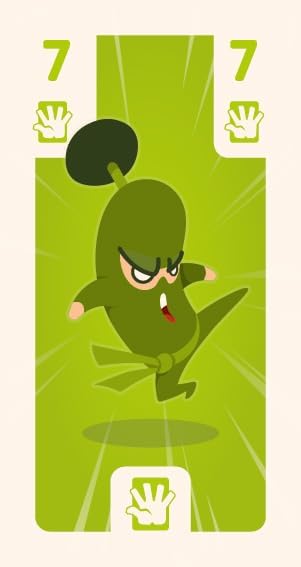 Helvetiq | Ninjan | Card Game | Ages 7+ | 2-5 Players | 15 Minutes Playing Time