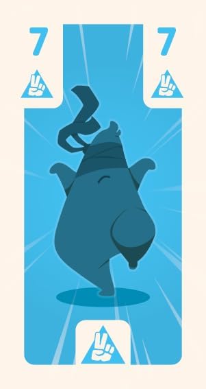 Helvetiq | Ninjan | Card Game | Ages 7+ | 2-5 Players | 15 Minutes Playing Time