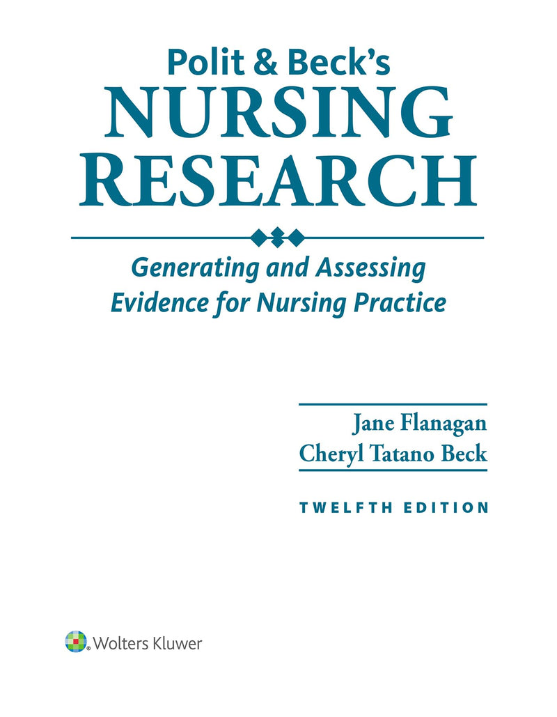 Polit & Becks Nursing Research