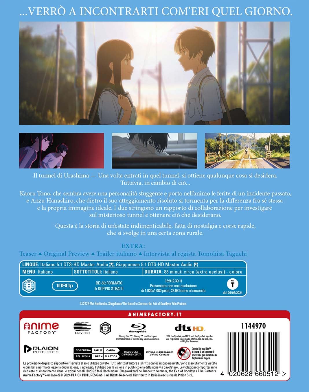 The Tunnel To Summer, The Exit Of Goodbyes (Blu-ray