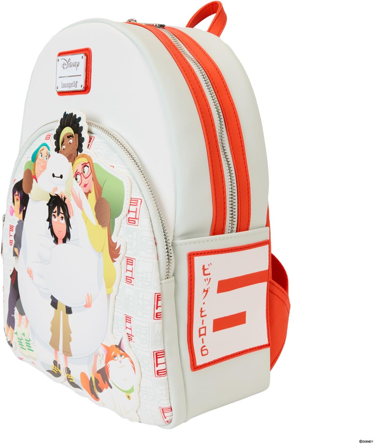 Loungefly Disney Big Hero 6 10th Anniversary Baymax Gang Mini Backpack