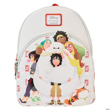Loungefly Disney Big Hero 6 10th Anniversary Baymax Gang Mini Backpack