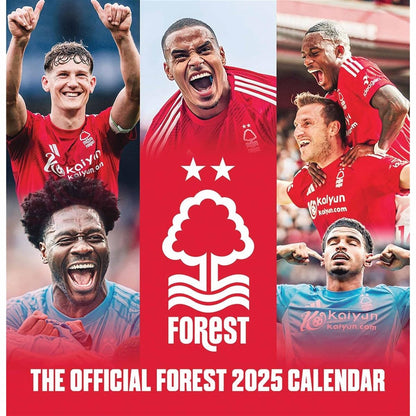 The Official Nottingham Forest FC Desk Calendar 2025