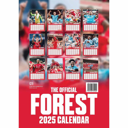 The Official Nottingham Forest FC Calendar 2025