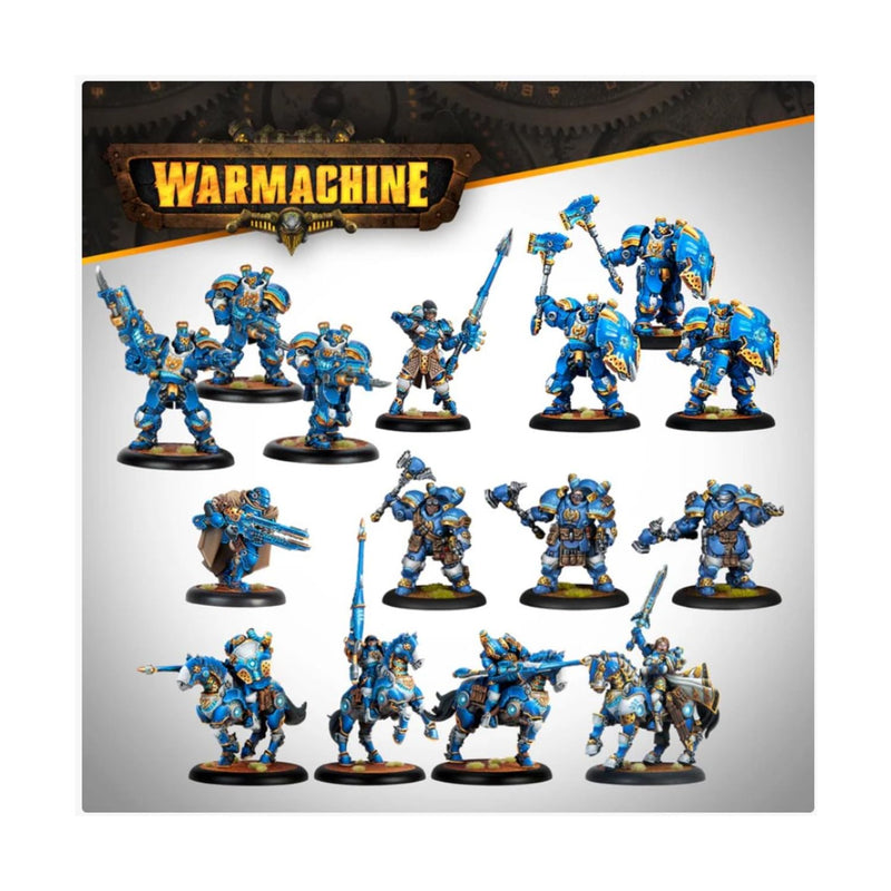 Steamforged Games Warmachine : Extension auxiliaire Cygnar Storm Legion