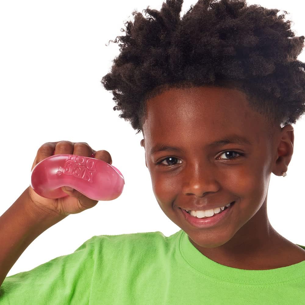 Schylling Nice Cube Nee Doh Stress Ball - Sensory Toys, Needoh Fidget Toys, Anxiety & Stress Relief, Sensory Balls, Non-Toxic Dough Material, 1 Colour Chosen Randomly