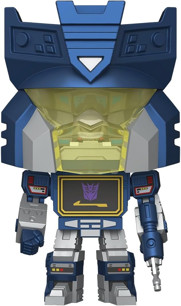 Funko Bitty Bots: Transformers - Soundwave with Rumble! Bitty POP! - 0.9 Inch (2.2 Cm) - Transformers Classic - 0.9 Inch & 4.85 Inch - Collectable - Gift Idea - Display