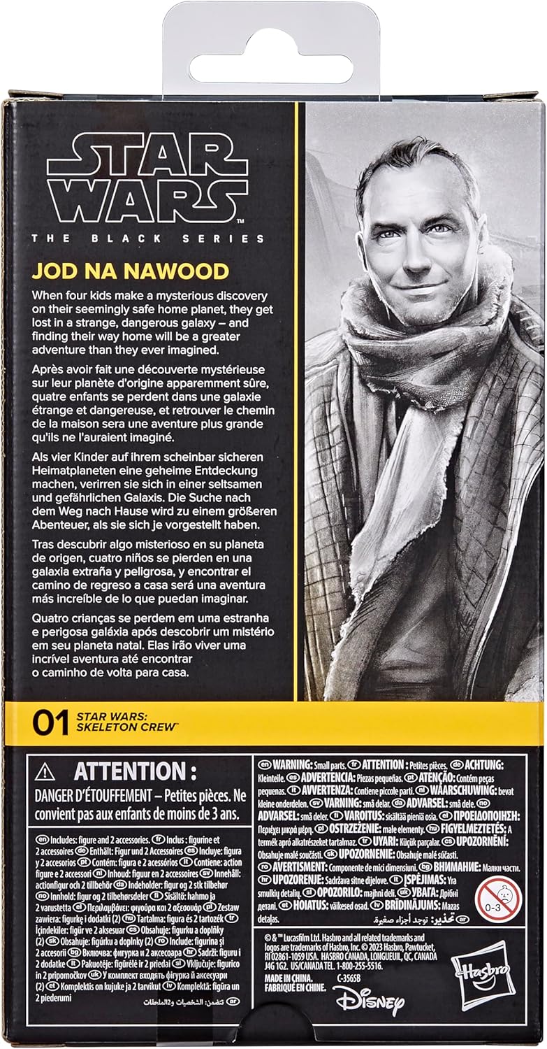Star Wars The Black Series Jod NA Nawood, Skeleton Crew Action-Figur (15 cm