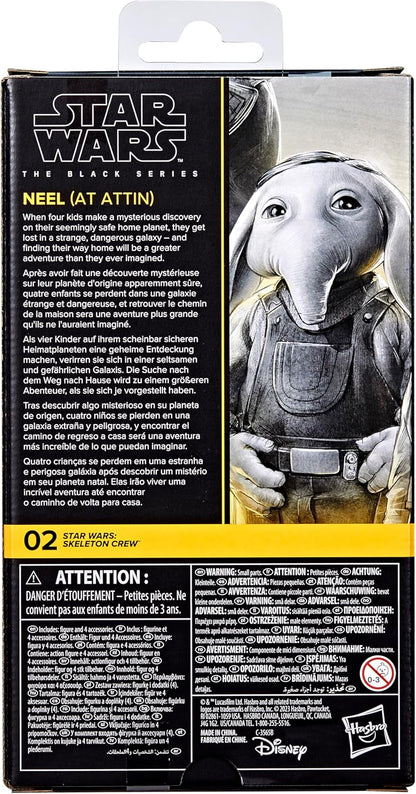 Star Wars The Black Series Neel (at Attin), Skeleton Crew Action-Figur (15 cm