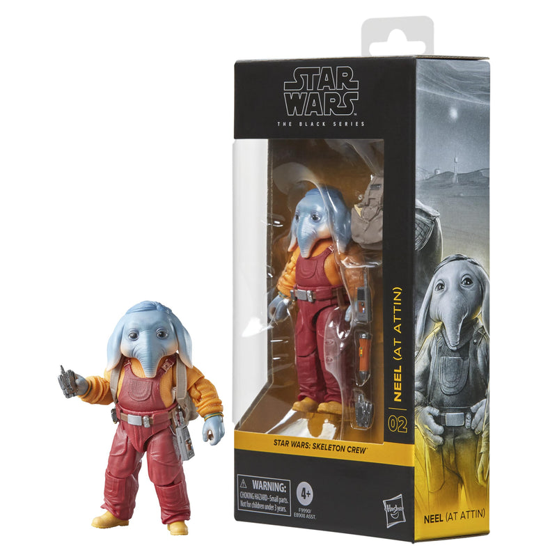 Star Wars The Black Series Neel (at Attin), Skeleton Crew Action-Figur (15 cm