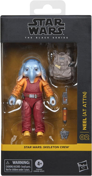 Star Wars The Black Series Neel (at Attin), Skeleton Crew Action-Figur (15 cm