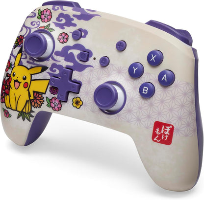 Powera - Enhanced Wireless Controller - Pikachu Blossom/ Nintendo Switch