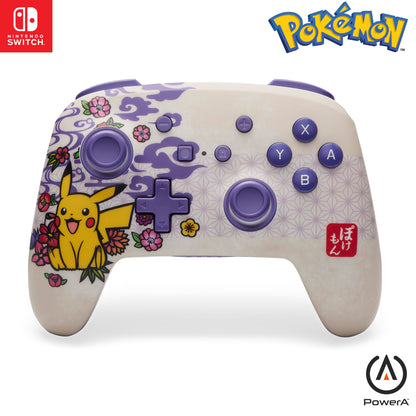 Powera - Enhanced Wireless Controller - Pikachu Blossom/ Nintendo Switch