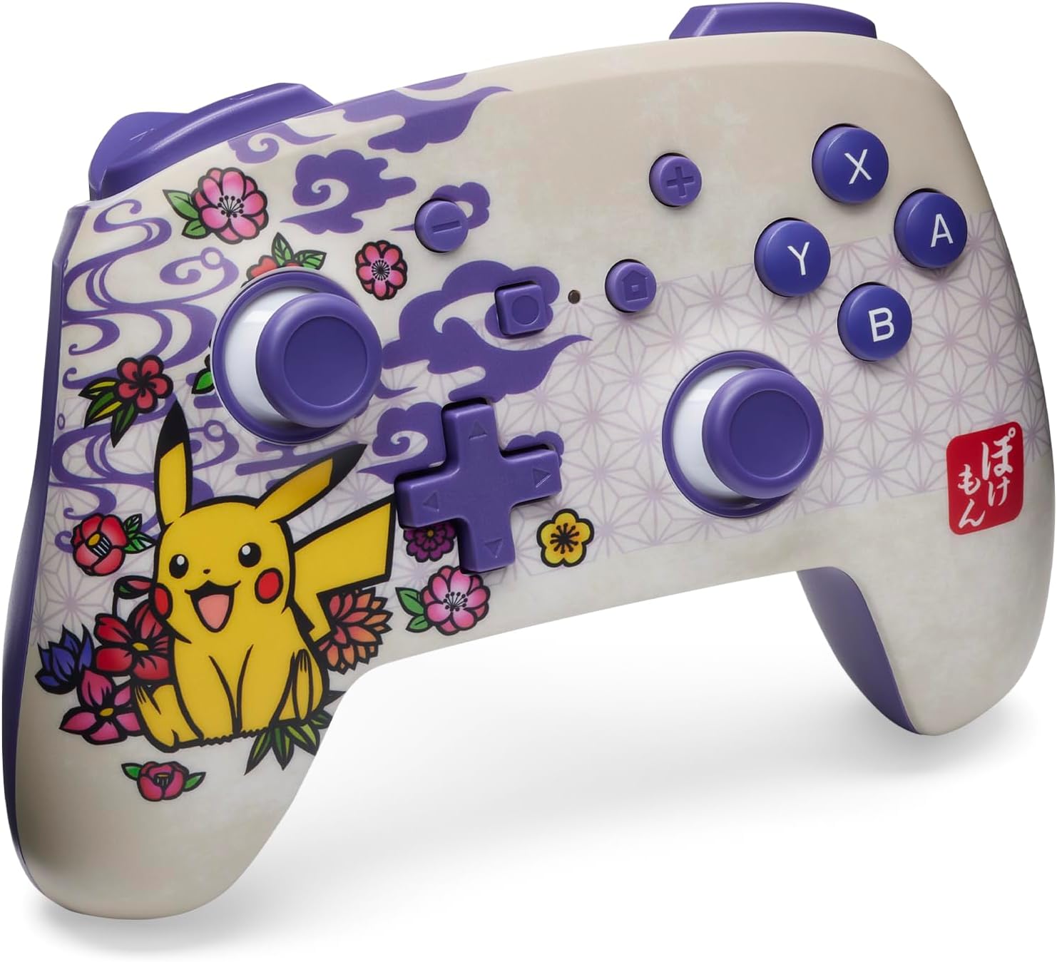 Powera - Enhanced Wireless Controller - Pikachu Blossom/ Nintendo Switch