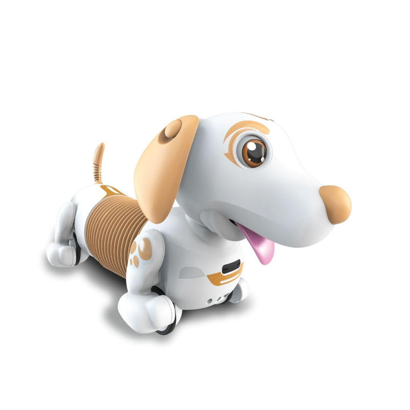SilverLit YCOO Robo Dash D Brown Puppy robotspeelgoed met directe bediening en touch-sensor voor kinderen