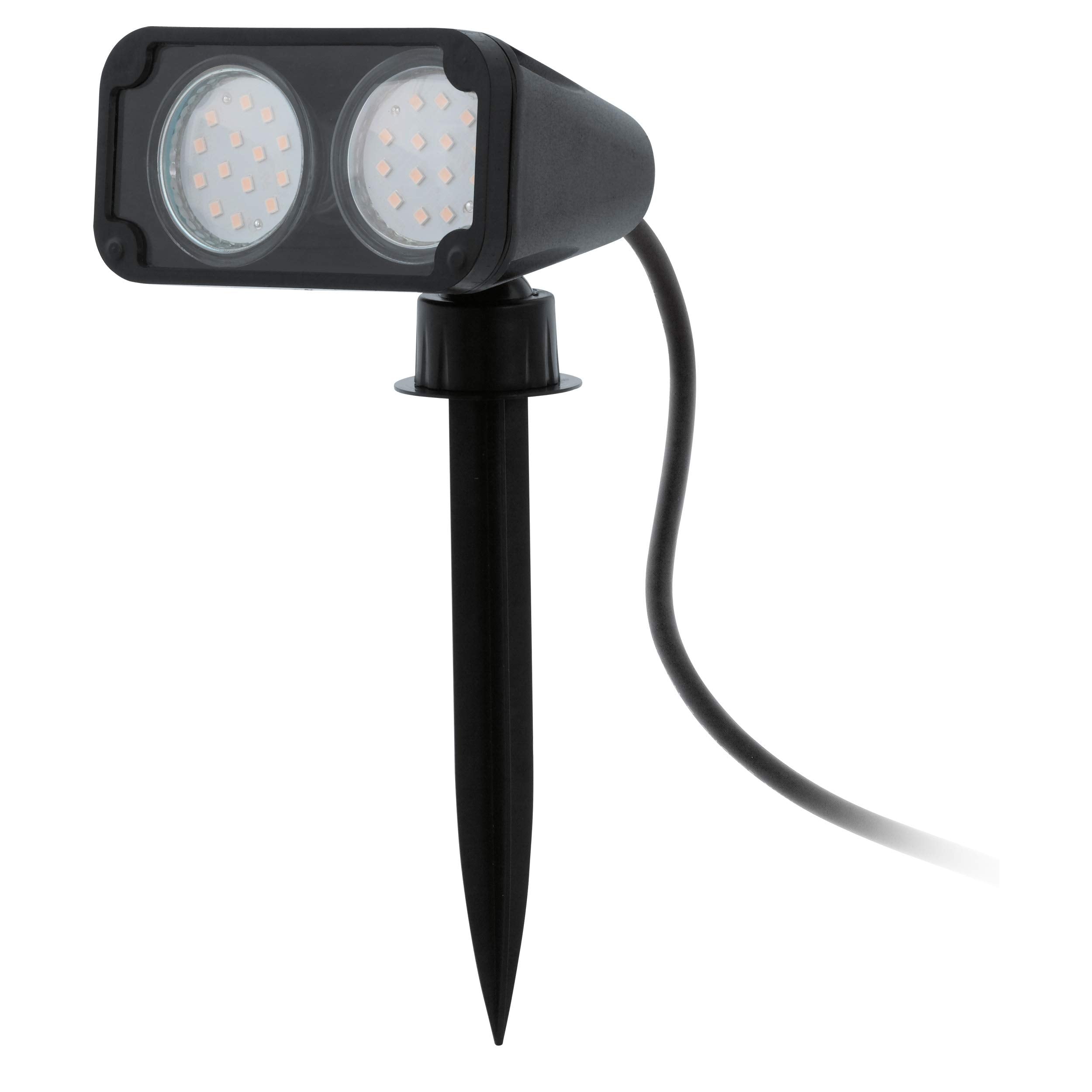 Eglo - Nema 1 Outdoor Spot W/Spike - Black