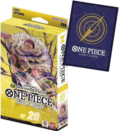 BANDAI One Piece Card Game: Yellow Charlotte Katakuri ST20 Starter Deck - EN
