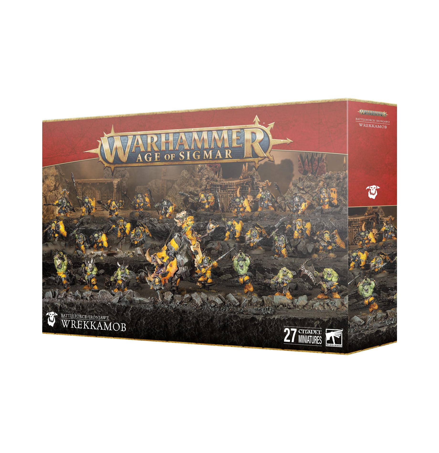 Games Workshop - Warhammer - Age of Sigmar - Battleforce - Ironjawz: Wrekkamob