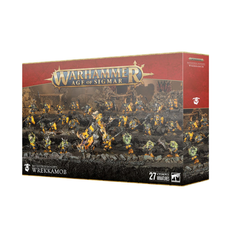 Games Workshop - Warhammer - Age of Sigmar - Battleforce - Ironjawz: Wrekkamob
