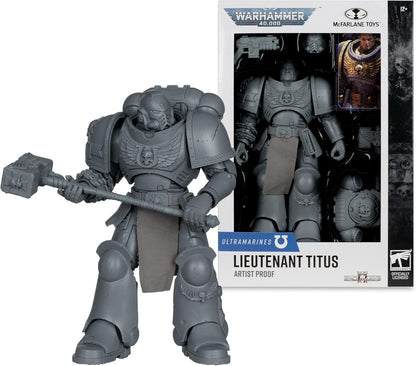 McFarlane Warhammer 40,000 Lieutenant Titus (Space Marine II) Artist Proof 7in Figure Toys